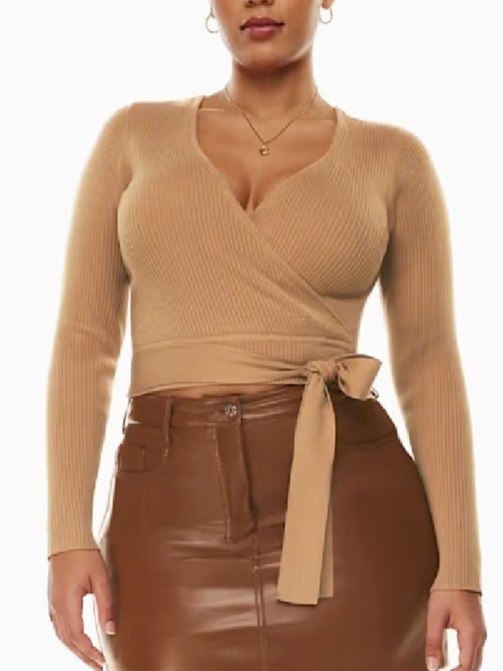 Wilfred All Tied Up Longsleeve Sweater in
Saville. Women’s Medium
